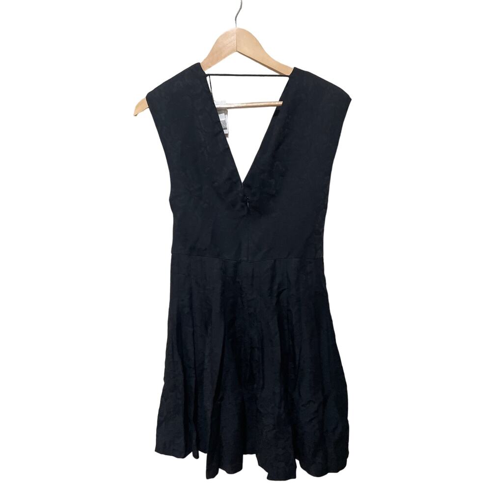 Sandro Aurea Chain Accent Jacquard‎ Fit & Flare Dress Size 8 - Picture 7 of 7